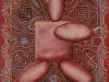 Testa o croce,   olio su tela,  cm. 200x150,  1997