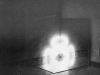 Fantasma (particolare),   neon a intermittenza, specchi, spazzatura,  dimensioni variabili,  1995, Quartiere militare borbonico di Casagiove (CS) 