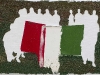  A volte le parole non bastano,  olio e sabbia su tela,  cm. 20x30,  2011