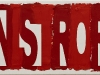 Sinistrorsi, olio su tela,  cm. 20x50,  2010 