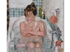 Famme à la toelette, olio su tela cm. 60x40, 2019