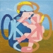 Giustificazione totale,  olio su tela, cm. 20x20,  2011