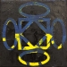 Giustificazione totale,  olio su tela, cm. 20x20,  2011