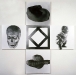 Grandezza naturale,  fotografia su bilaminato,  cm. 60x60 per elemento,  1994