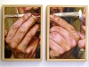 Il baffo,  olio su tela, legno,   cm. 27x82,  2005