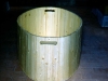 Cinque pezzi facili, (particolare),  legno,  cm. 165x82,5,  1992,  Volpaia, Radda in Chianti (SI)