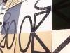 Terra-terra  (particolare)  serigrafia su supporti vari, neon,  dimensioni variabili (cm. 60x60 per elemento)   1992