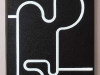 G.P. - legno, asfalto, plexiglass, neon - cm. 145x105x12 - 1990