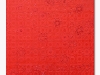 Reds Corona, olio e sabbia su tela, cm.180x120, 2021