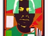 Autoritratto - Face to Face, acrilico su tela, cm. 50x30, 2017