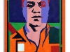 Autoritratto - Face to Face, acrilico su tela, cm. 50x30, 2018