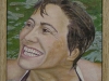 La ganda,  olio su tela, legno, cm. 17x20,  2004