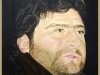 Four bears: Mauro, legno, olio su tela,  cm. 70x50,  2005