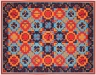Boh wall carpet,  acrilico su muro,  cm. 172x252,  2003