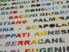 Vittime dei bombardamenti alleati 1940/1945 (particolare),olio su tela, cm. 480x180, 2015