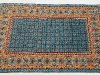 Live in quetta, lana annodata a mano su ordito di cotone,  cm.180x270,  2000