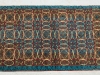 Prayer pale blue,  lana annodata a mano su ordito di cotone,  cm.80x120,  2000