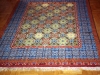  Crosshead ( particolare),  lana annodata a mano su ordito di cotone,  cm.180x220,  2000