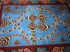 Mukunni ( particolare),  lana annodata a mano su ordito di cotone,  cm.50x200,  2000