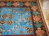 Mukunni ( particolare),  lana annodata a mano su ordito di cotone,  cm.50x200,  2000